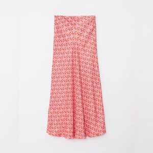 LCW Modest Comfortable Pattern Patterned Viscose Women's Skirt Only